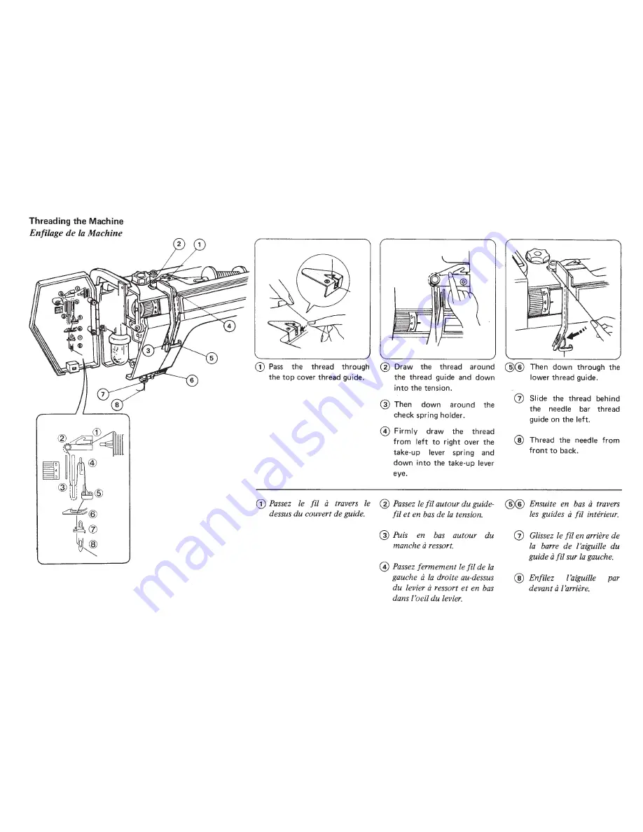 Janome DX 2015 Instruction Book Download Page 19