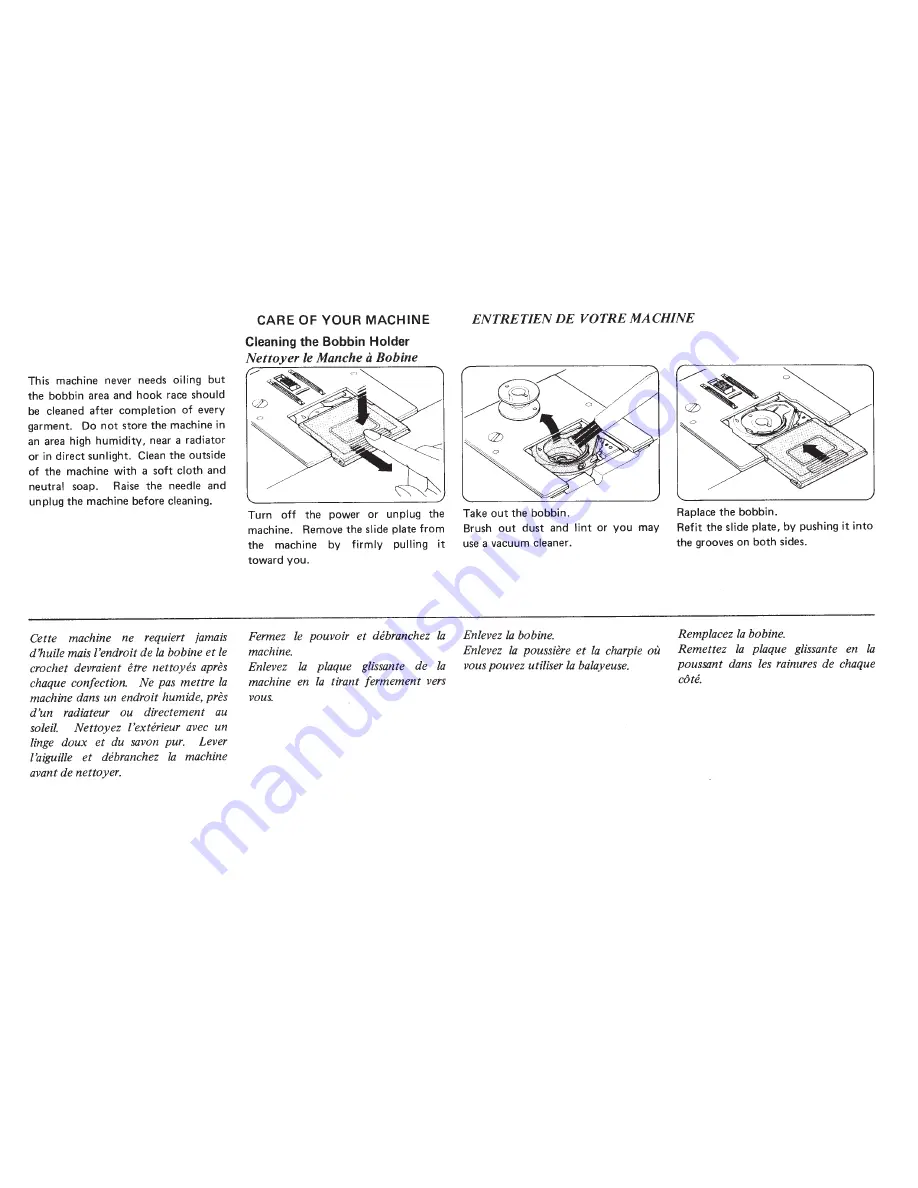 Janome DX 2015 Instruction Book Download Page 44