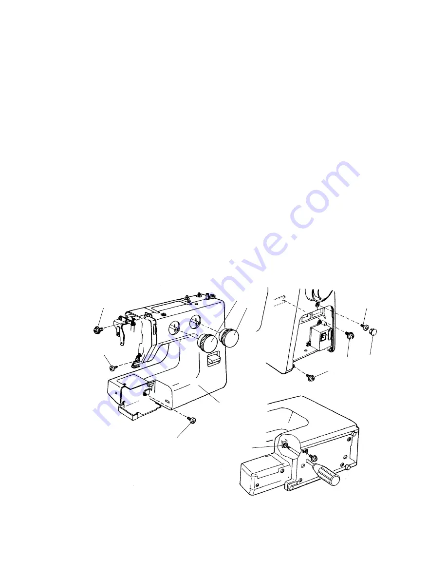 Janome HF2022 Service Manual Download Page 7