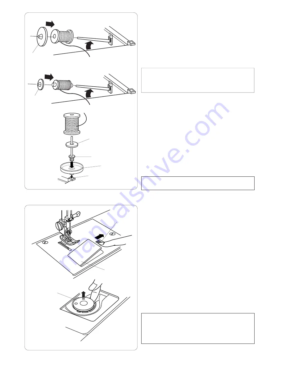 Janome Horizon Memory craft 7700 QCP Instruction Book Download Page 16