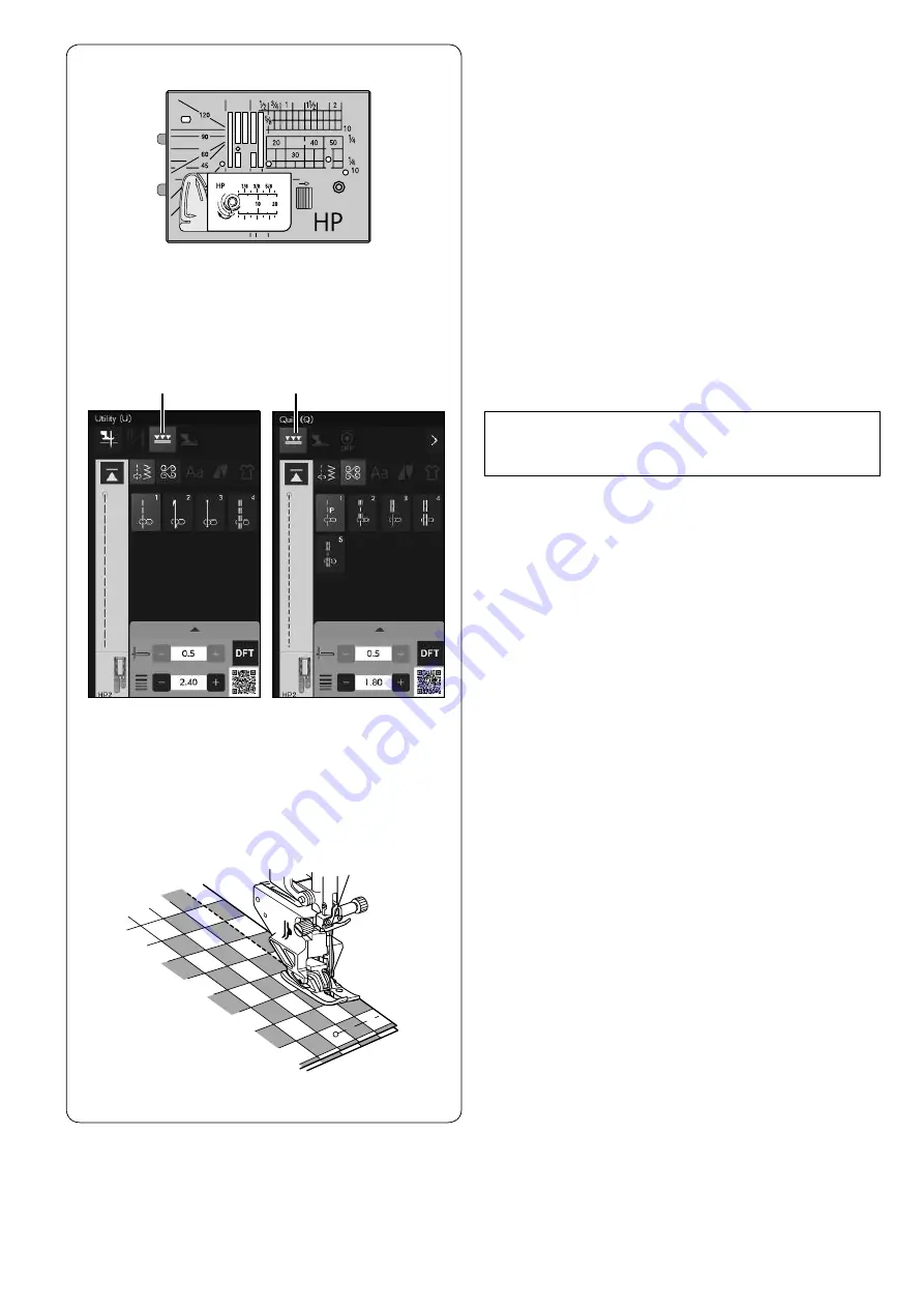 Janome HORIZON Memory Craft 9480 QC PROFESSIONAL Instruction Book Download Page 47