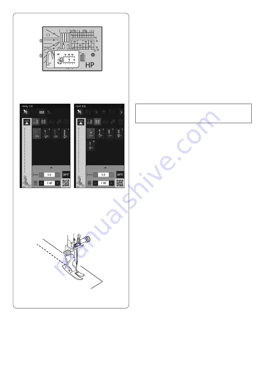 Janome HORIZON Memory Craft 9480 QC PROFESSIONAL Instruction Book Download Page 48