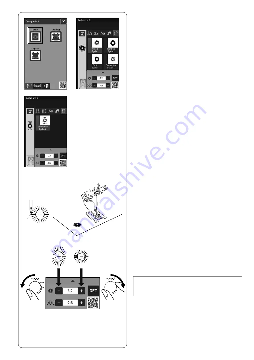 Janome HORIZON Memory Craft 9480 QC PROFESSIONAL Instruction Book Download Page 125