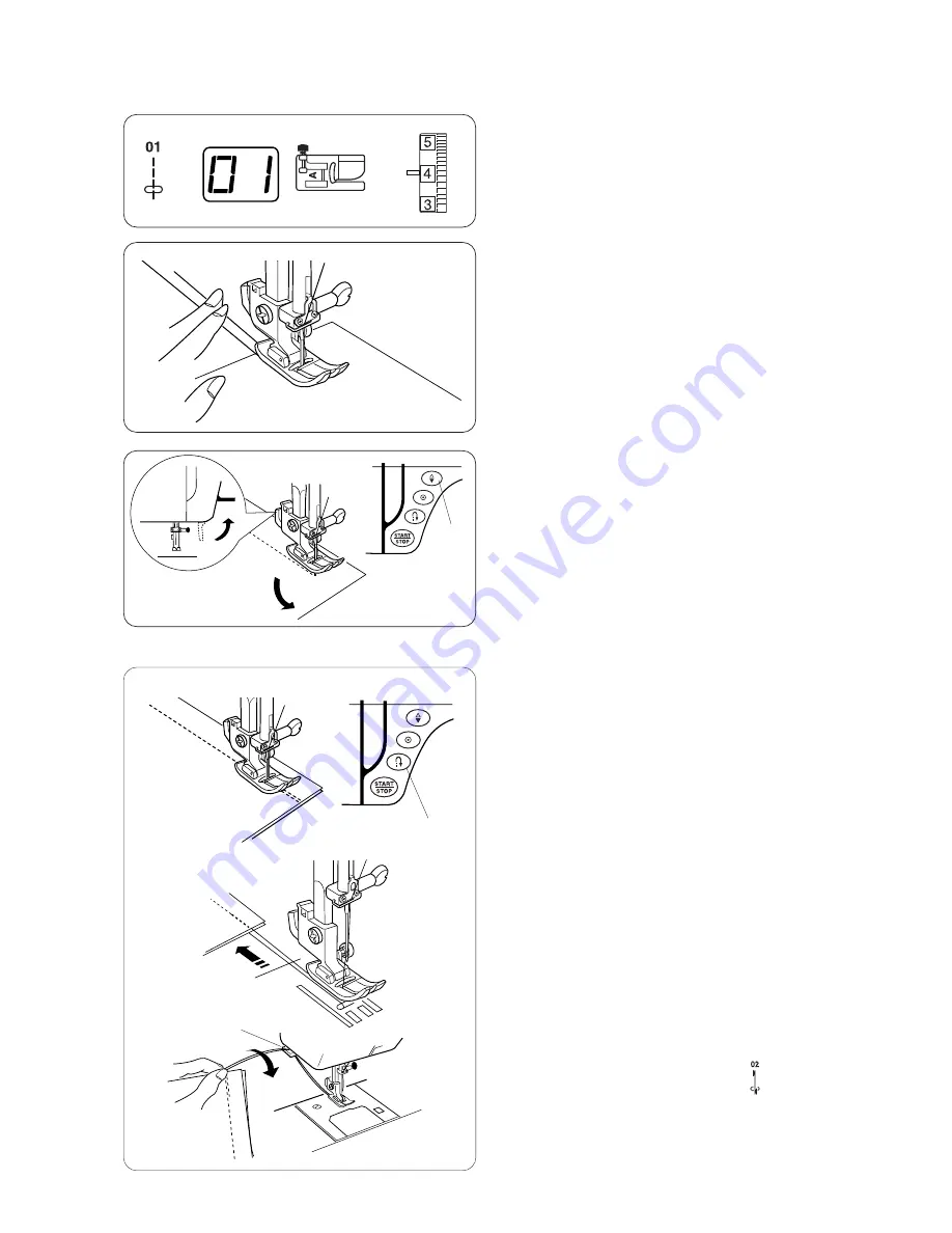 Janome Jem Platinum 720 Instruction Manual Download Page 19