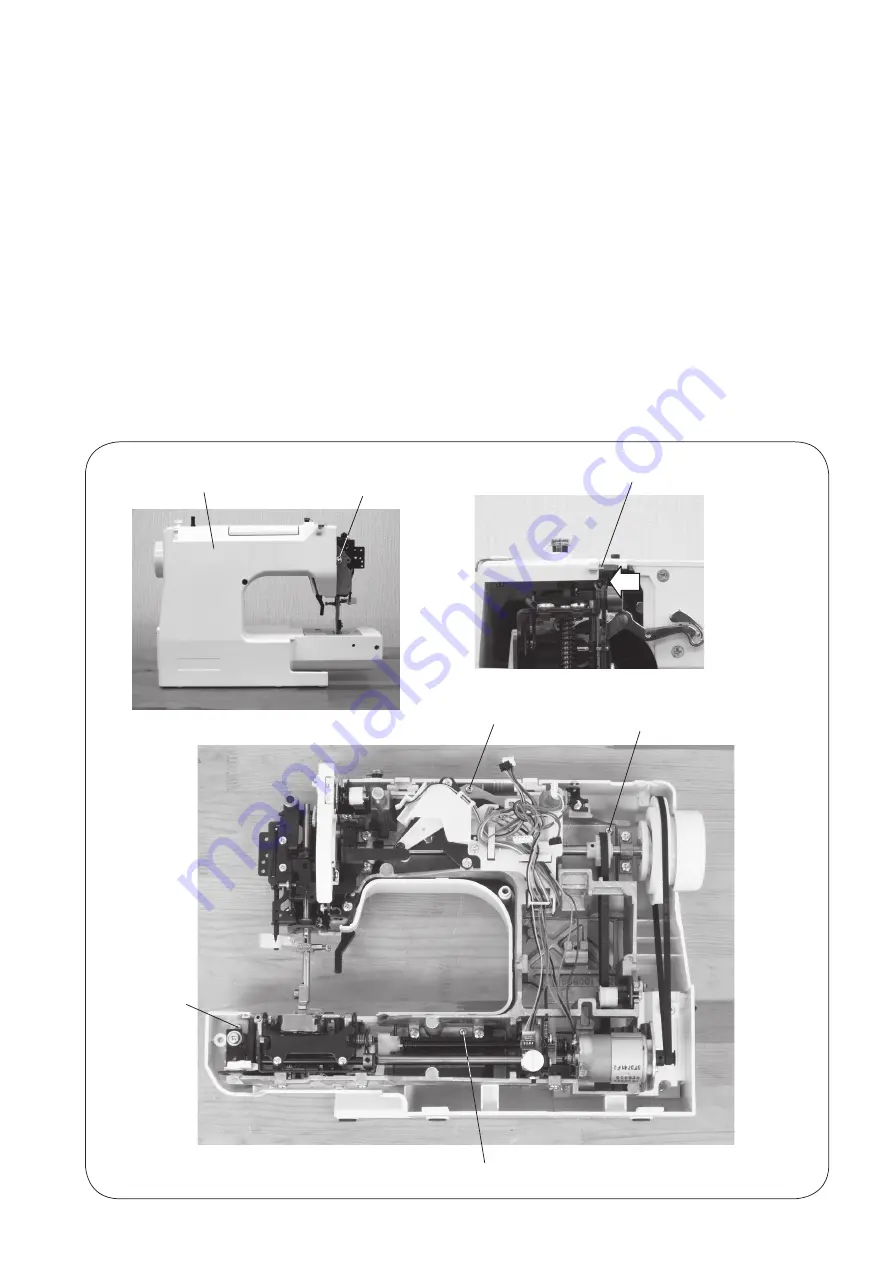 Janome JUNO E1030 Service Manual And Parts List Download Page 9