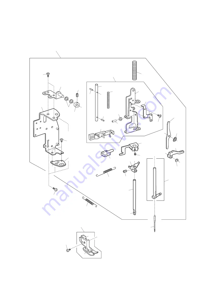 Janome JUNO E1030 Service Manual And Parts List Download Page 32