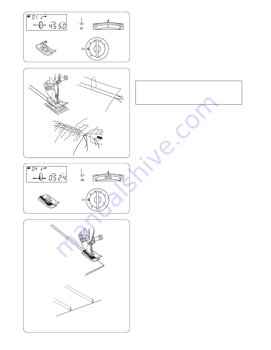 Janome MC8200QC Instruction Book Download Page 40