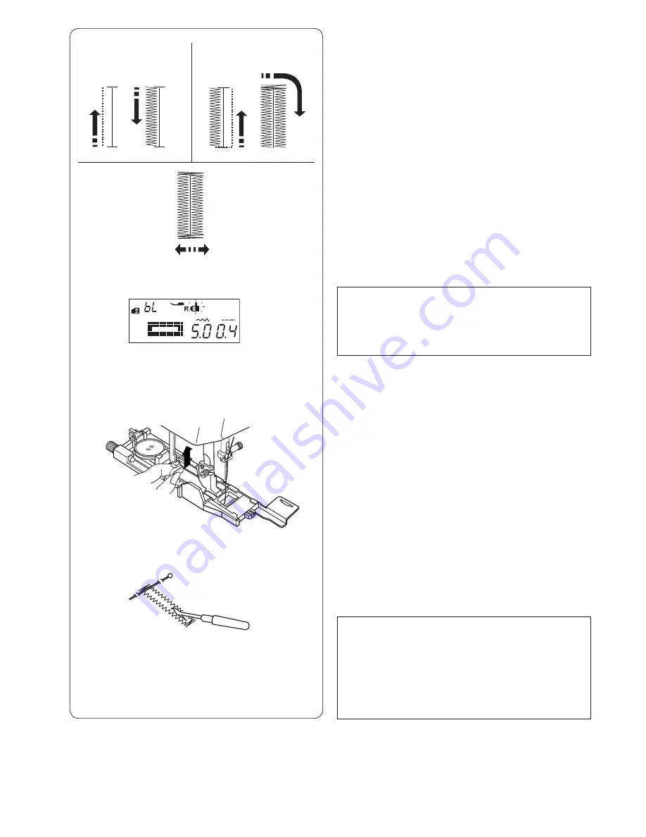 Janome MC8200QC Скачать руководство пользователя страница 49