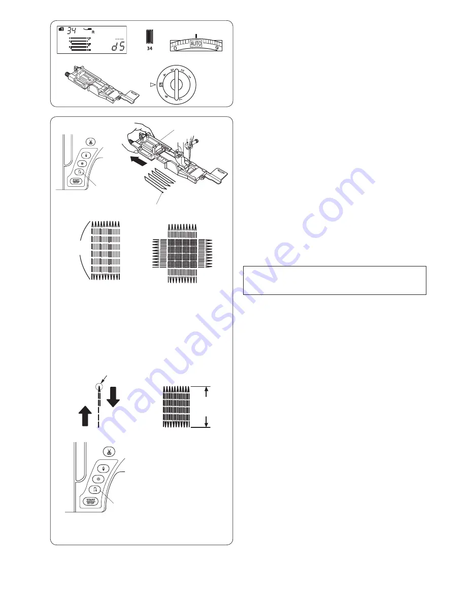 Janome MC8200QC Instruction Book Download Page 57