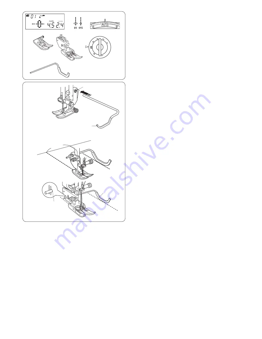 Janome MC8200QC Instruction Book Download Page 66