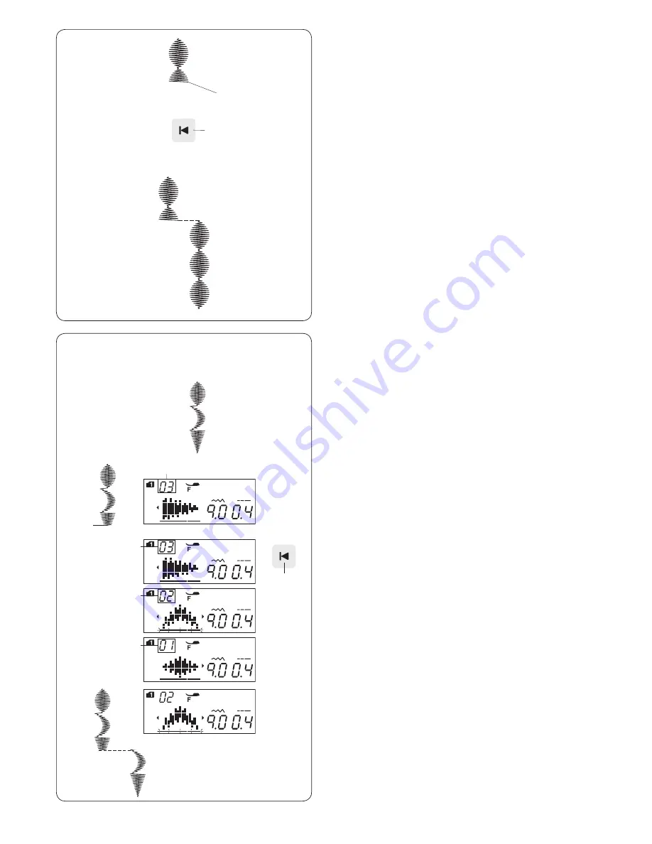 Janome MC8200QC Instruction Book Download Page 76