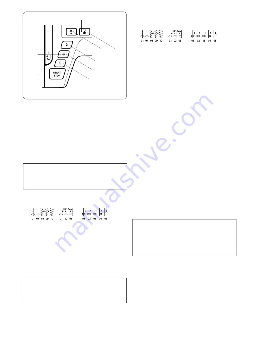 Janome mc9400p Instruction Book Download Page 10