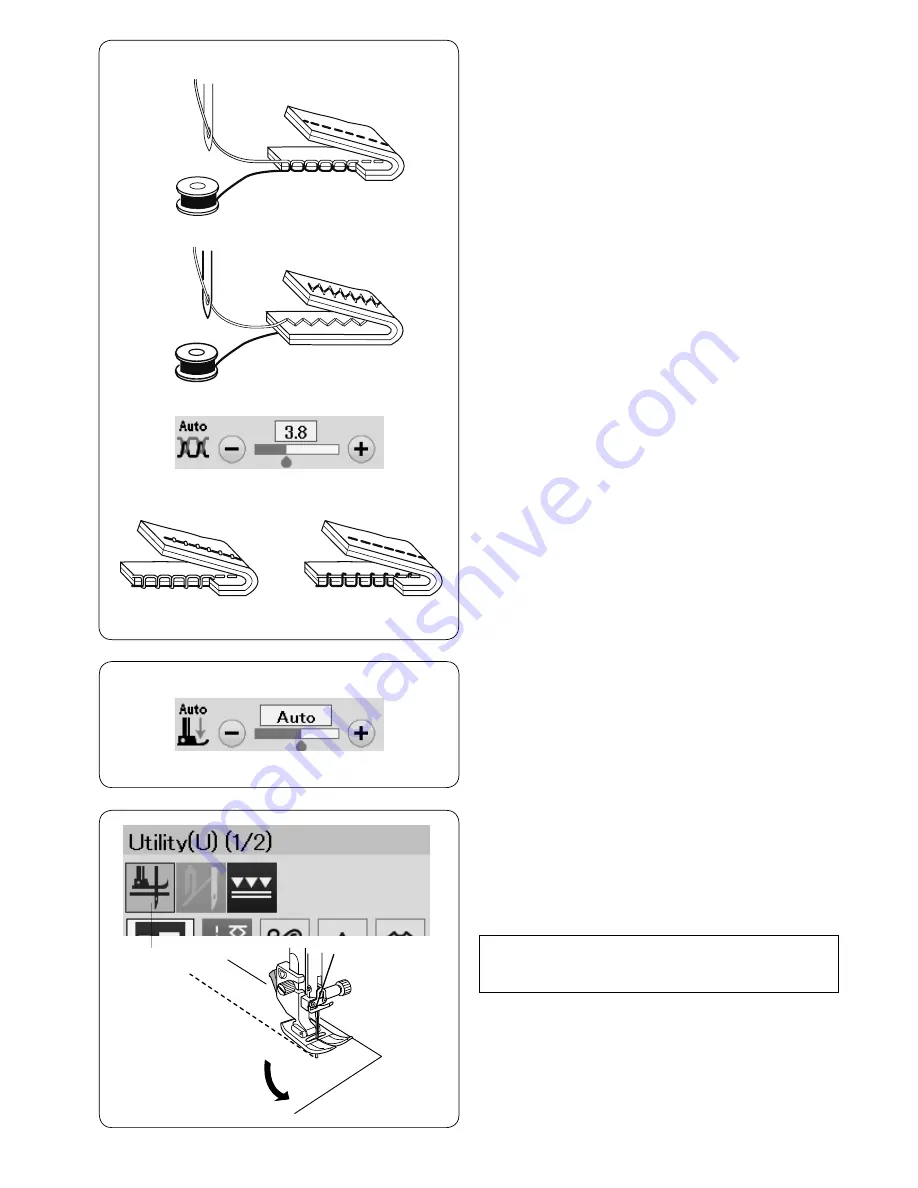 Janome mc9400p Скачать руководство пользователя страница 35