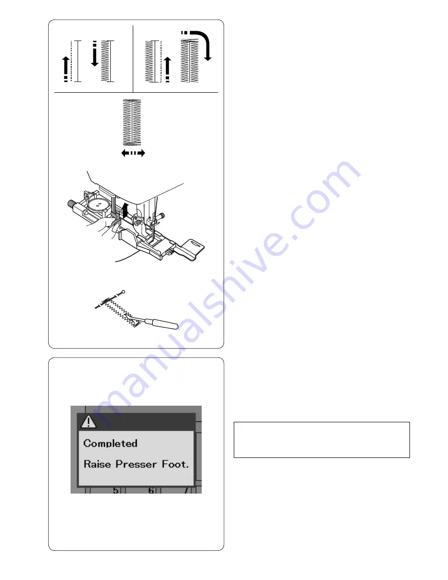 Janome mc9400p Instruction Book Download Page 41