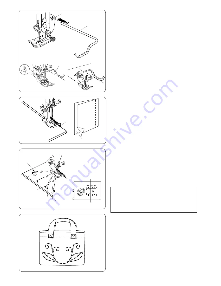 Janome mc9400p Скачать руководство пользователя страница 56