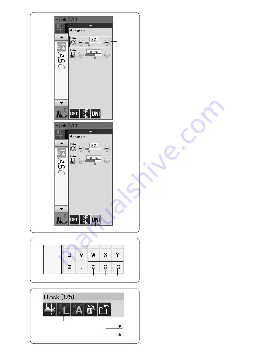 Janome mc9400p Instruction Book Download Page 65