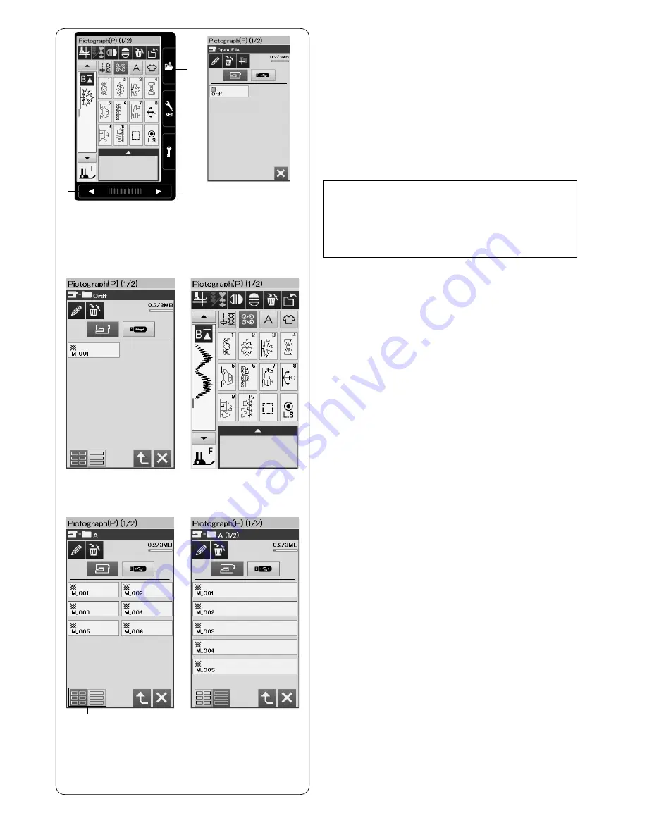 Janome mc9400p Instruction Book Download Page 68