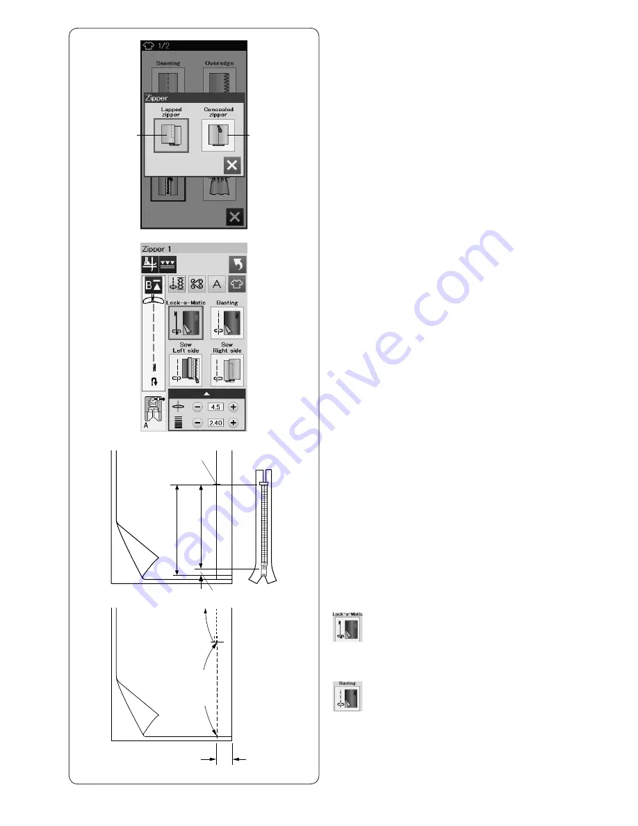 Janome mc9400p Скачать руководство пользователя страница 75