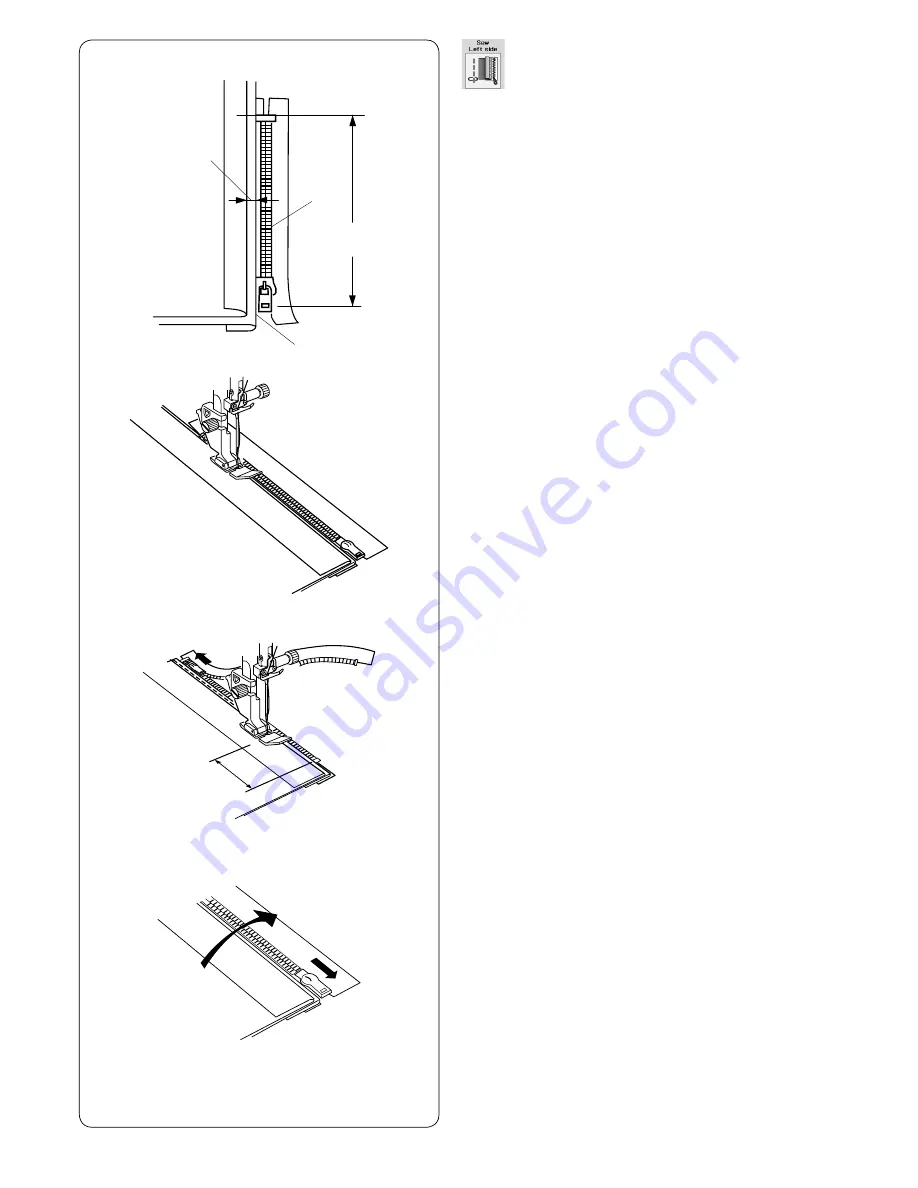 Janome mc9400p Instruction Book Download Page 76