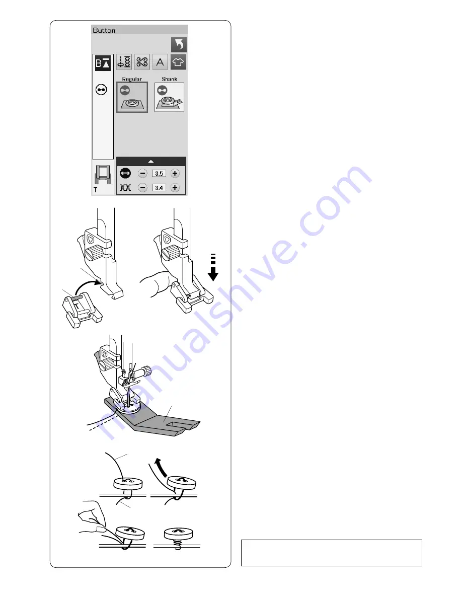 Janome mc9400p Instruction Book Download Page 81