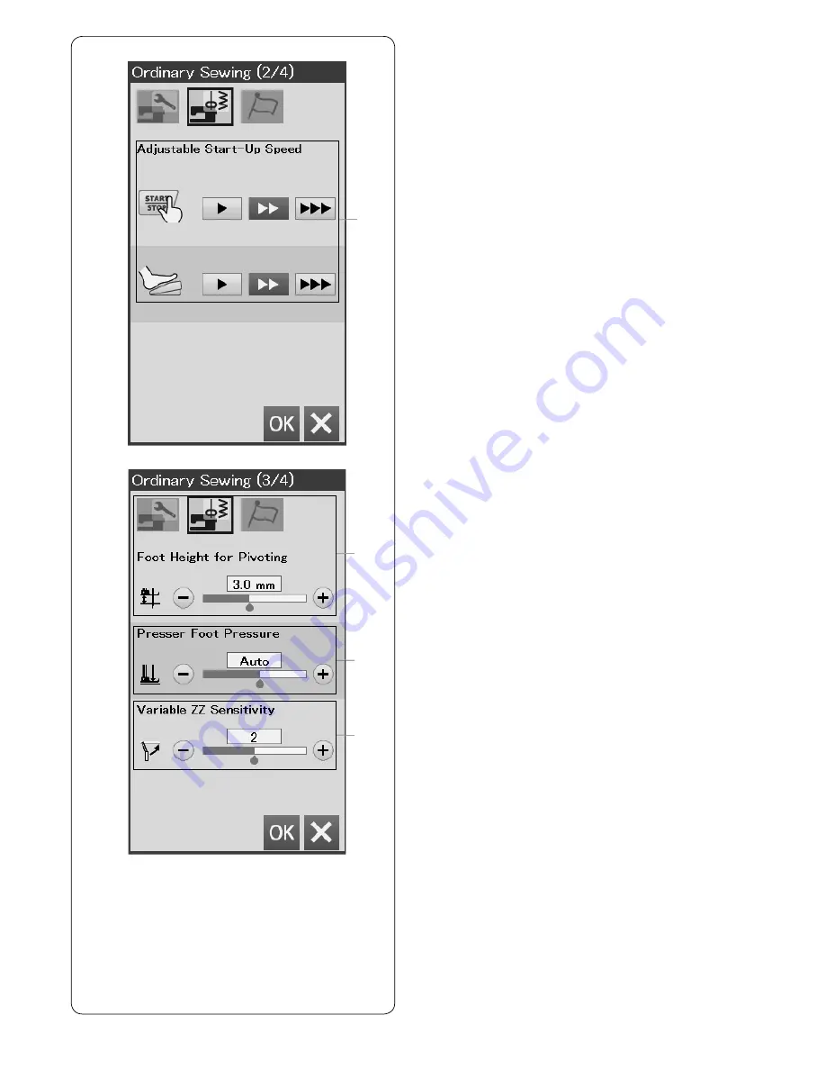 Janome mc9400p Instruction Book Download Page 92