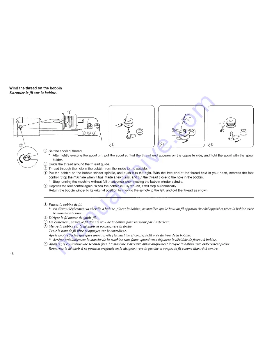 Janome ME 4023 Скачать руководство пользователя страница 18