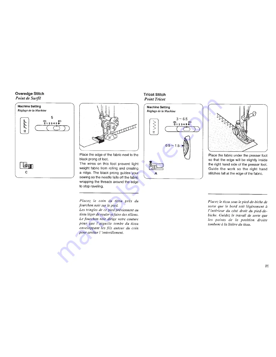 Janome ME 4023 Скачать руководство пользователя страница 27