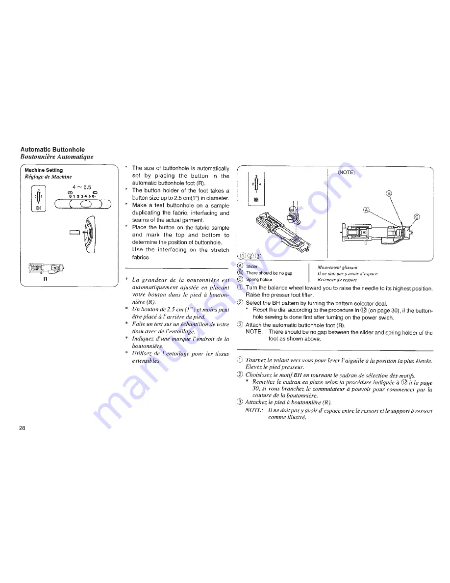 Janome ME 4023 Скачать руководство пользователя страница 30