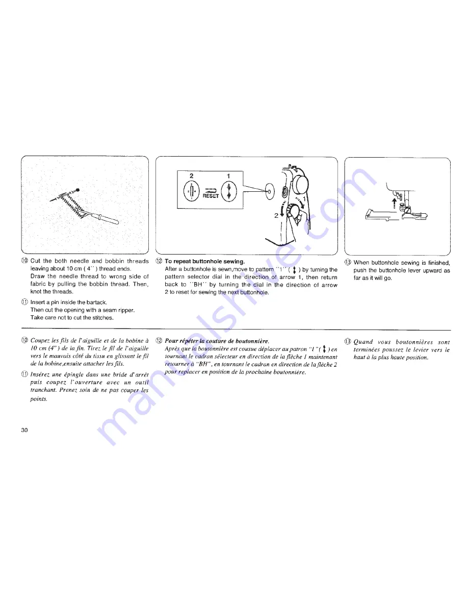 Janome ME 4023 Скачать руководство пользователя страница 32