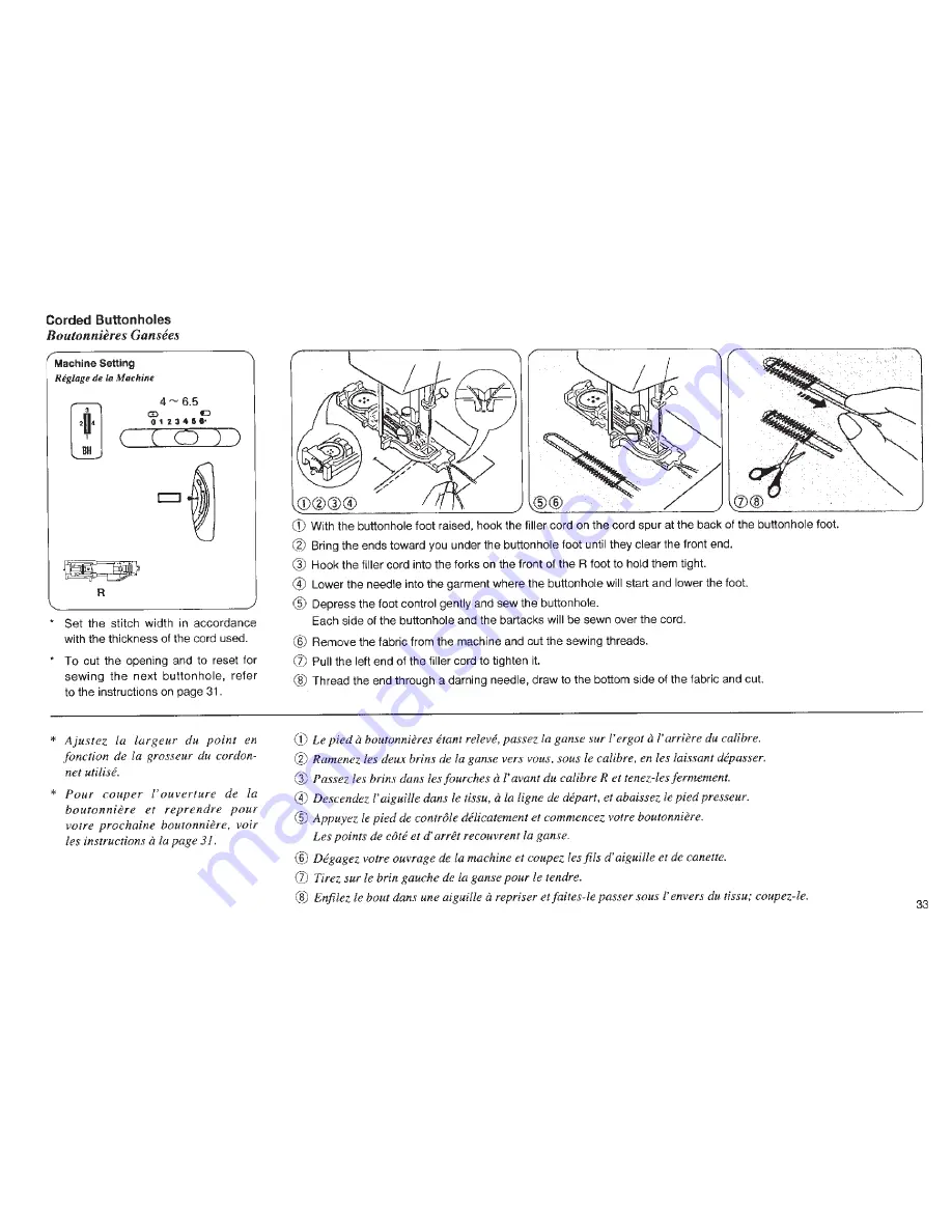 Janome ME 4023 Скачать руководство пользователя страница 35