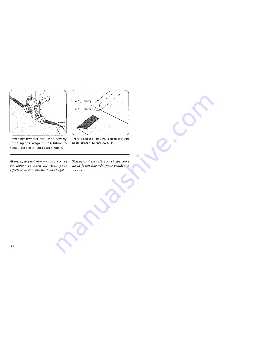 Janome ME 4023 Скачать руководство пользователя страница 40