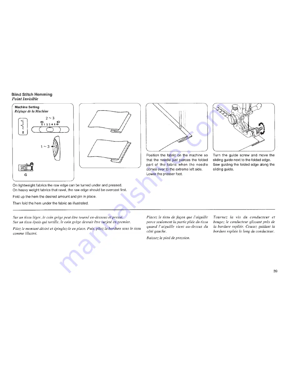 Janome ME 4023 Скачать руководство пользователя страница 41