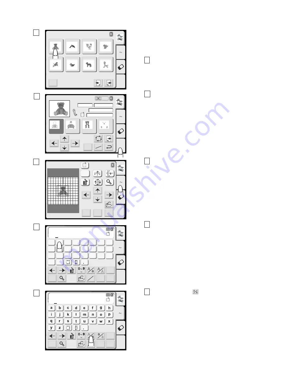 Janome Memory Craft 300E Instruction Book Download Page 44