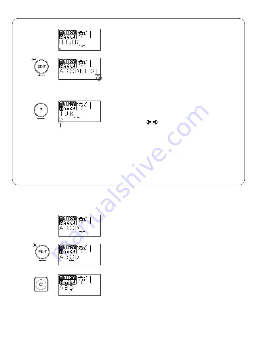 Janome memory craft 4900 Instruction Manual Download Page 79