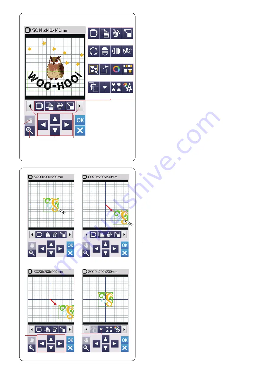 Janome Memory Craft 550E Instruction Book Download Page 39