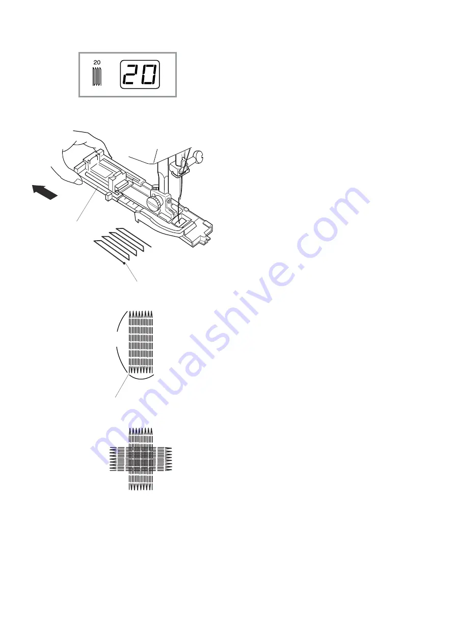 Janome Memory Craft 6300P Instruction Manual Download Page 45