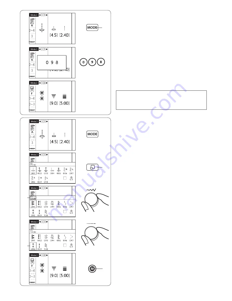 Janome Memory Craft 6700P Instruction Book Download Page 34