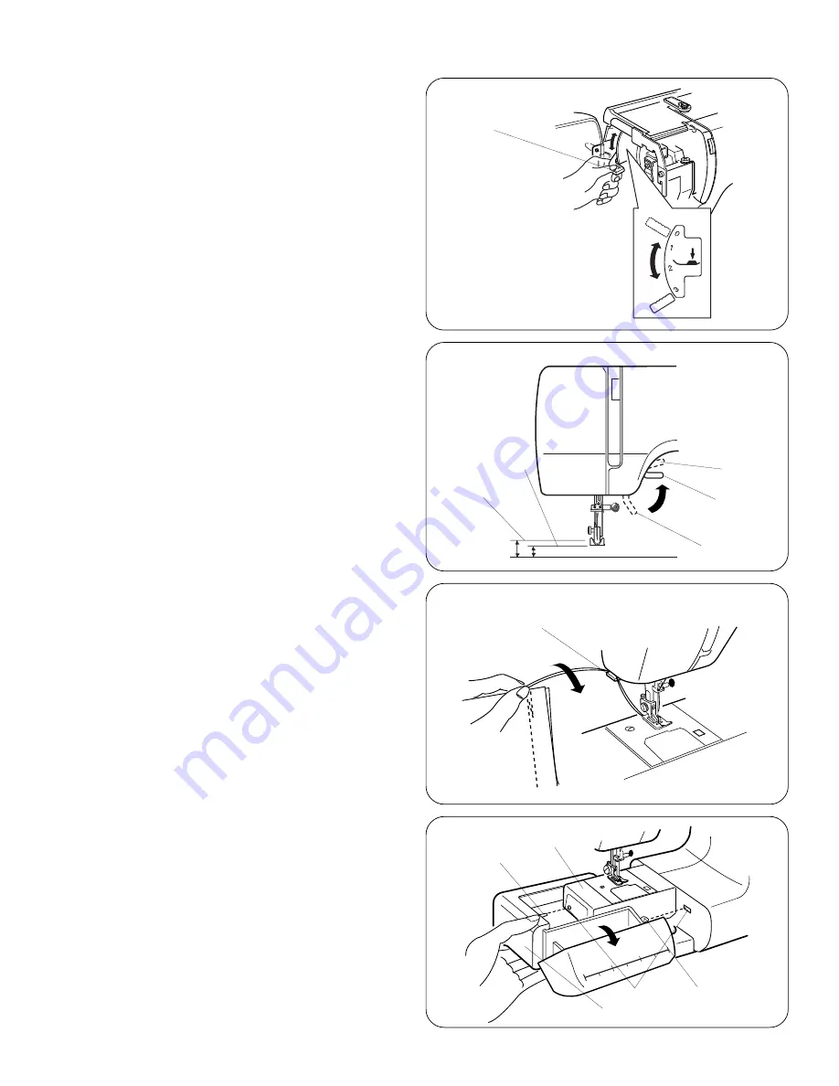 Janome MS 5027 Pink ribbon Instruction Manual Download Page 17