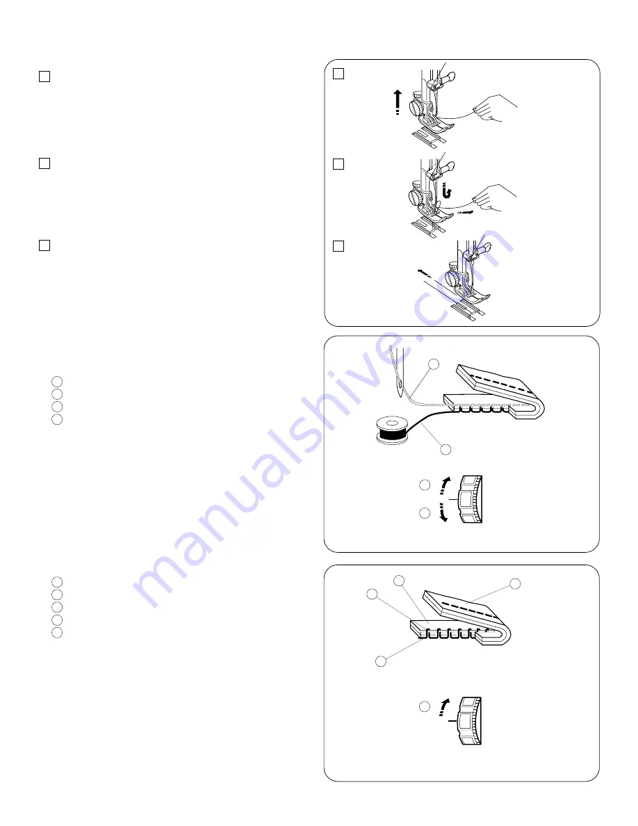 Janome MS 5027 Pink ribbon Instruction Manual Download Page 37