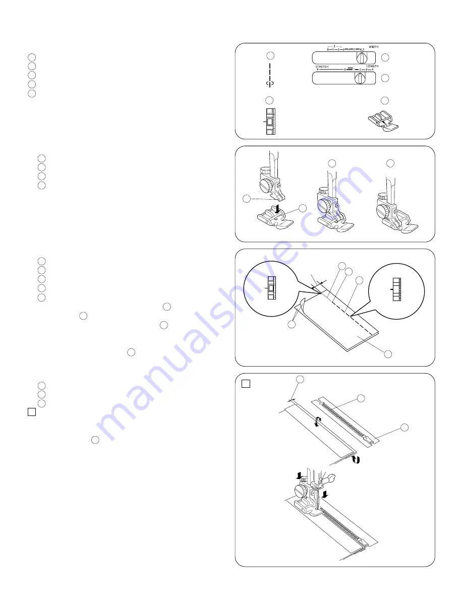 Janome MS 5027 Pink ribbon Скачать руководство пользователя страница 53