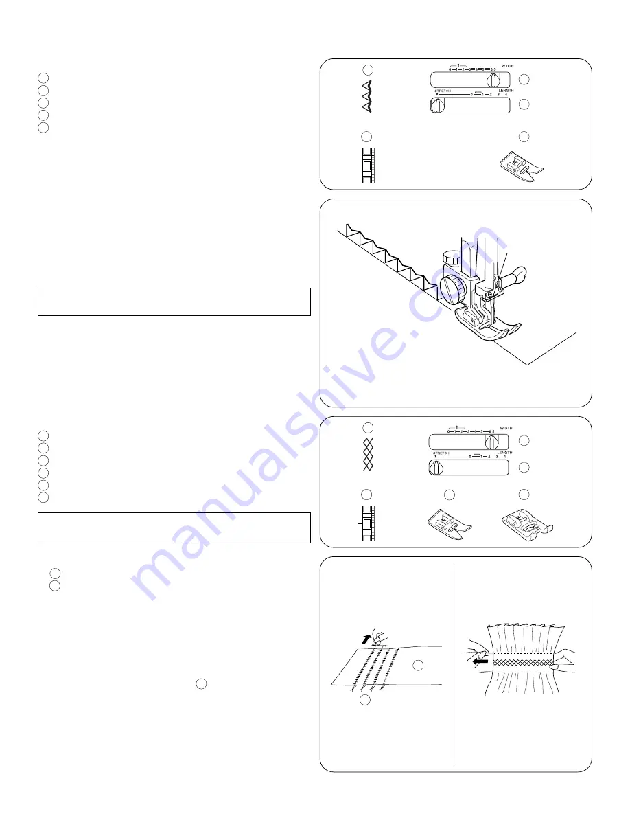 Janome MS 5027 Pink ribbon Скачать руководство пользователя страница 81