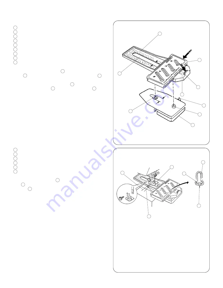 Janome MS 5027 Pink ribbon Instruction Manual Download Page 101