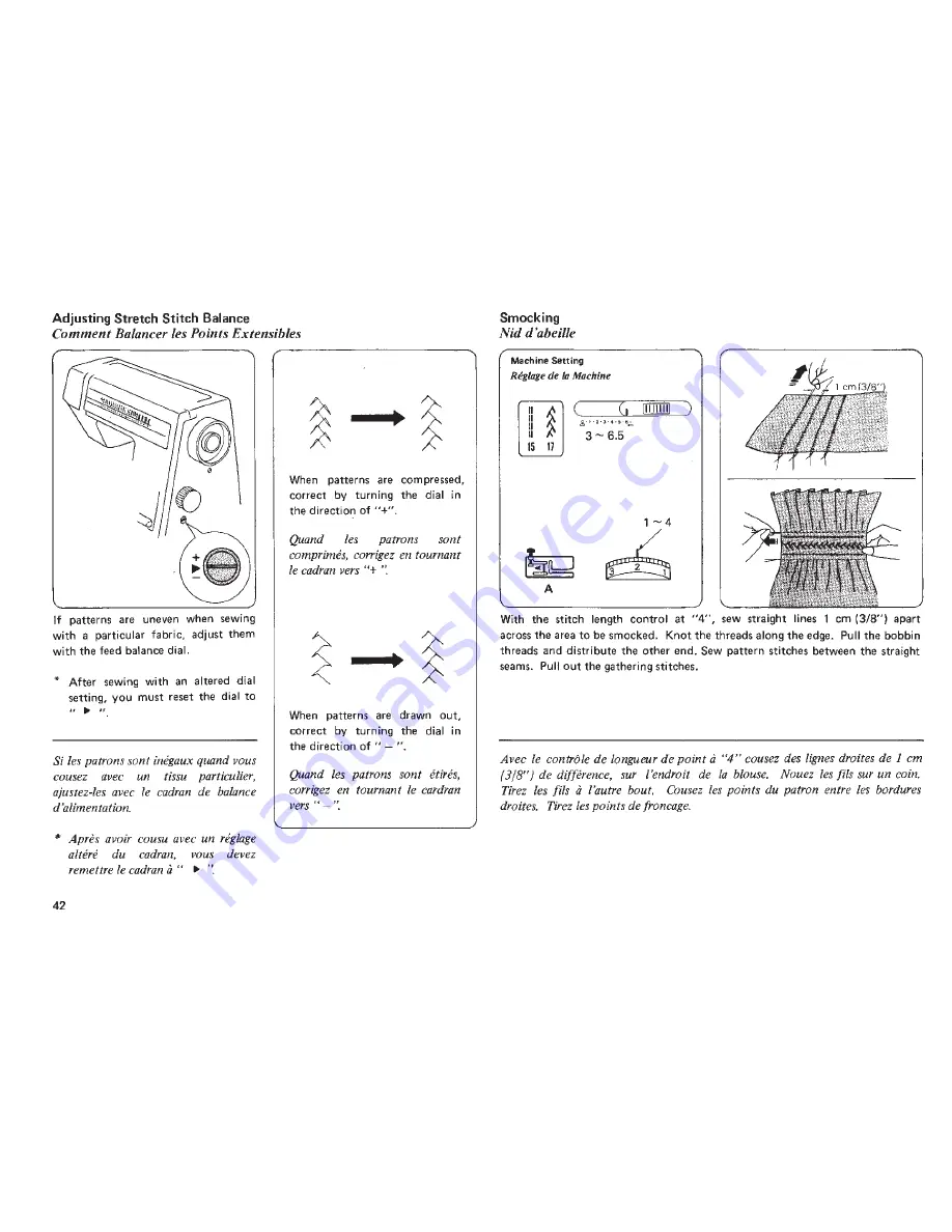 Janome MW 3018 Instruction Book Download Page 45