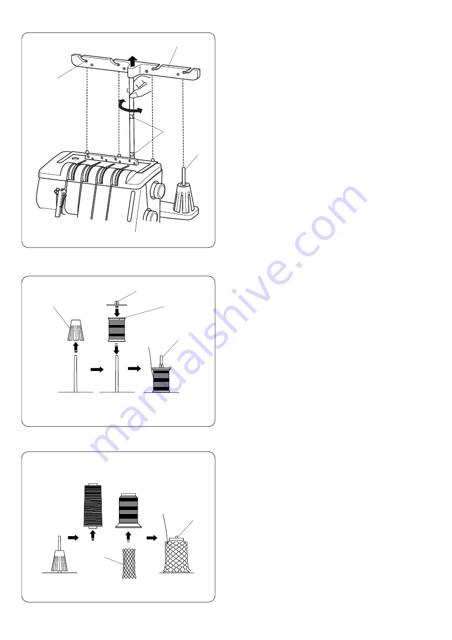 Janome My Lock 744D Скачать руководство пользователя страница 18