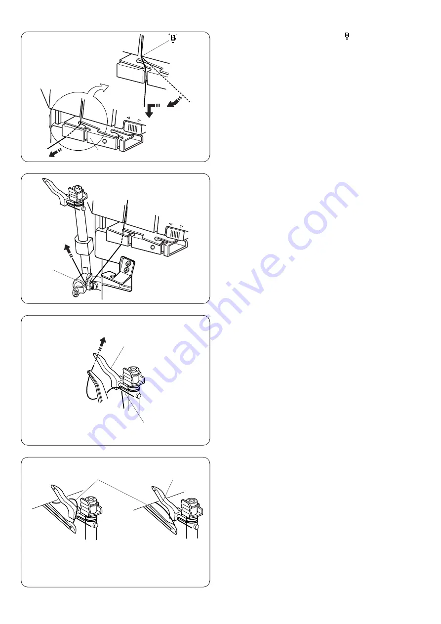 Janome My Lock 744D Instruction Book Download Page 48