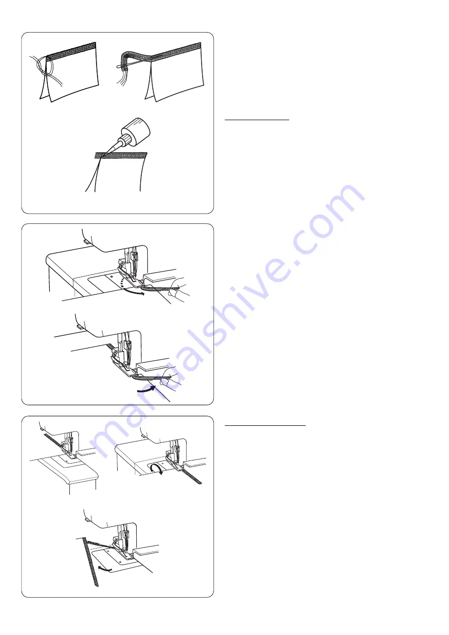 Janome My Lock 744D Instruction Book Download Page 60