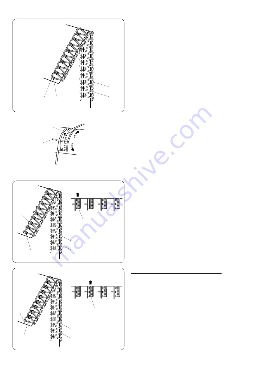 Janome My Lock 744D Instruction Book Download Page 62