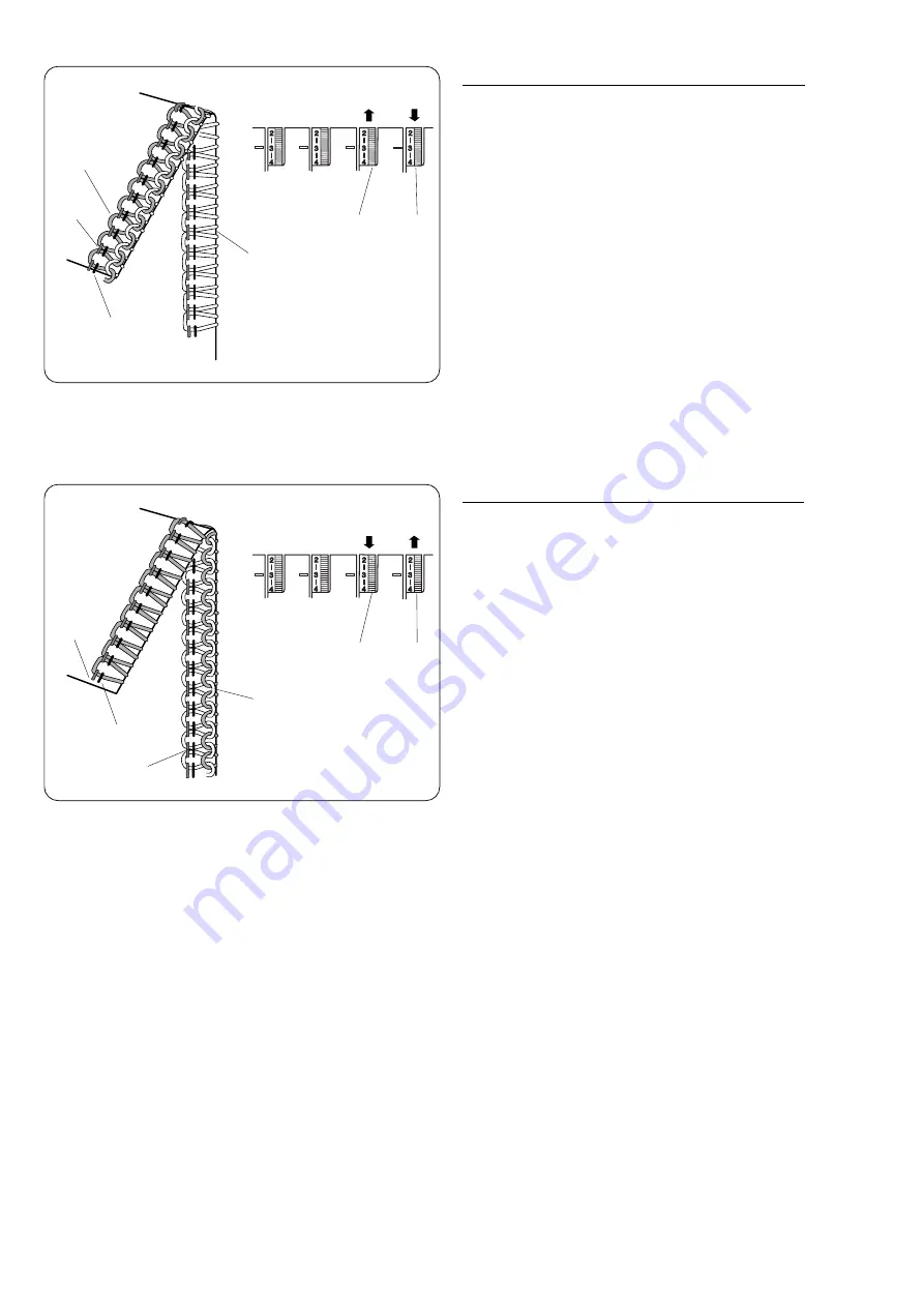 Janome My Lock 744D Instruction Book Download Page 64