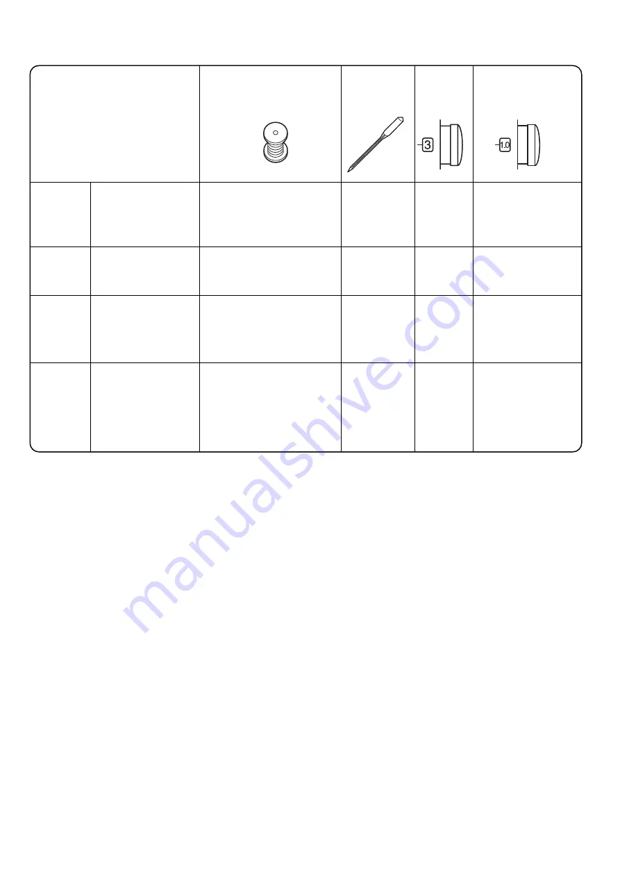 Janome My Lock 744D Instruction Book Download Page 78