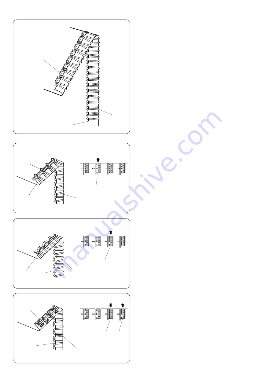 Janome My Lock 744D Instruction Book Download Page 82